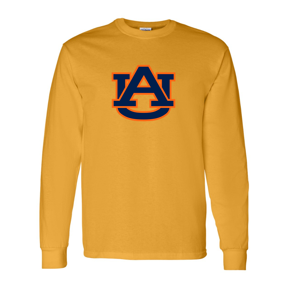 Men's  Auburn Tigers  Gildan Heavy Cotton Long Sleeve T-Shirt