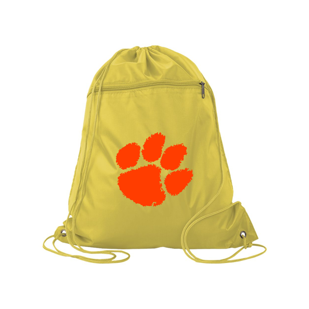 Clemson Tigers Q-Tees - Polyester Cinchpack