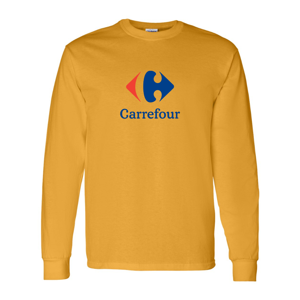 Men's Carrefour  Gildan Heavy Cotton Long Sleeve T-Shirt