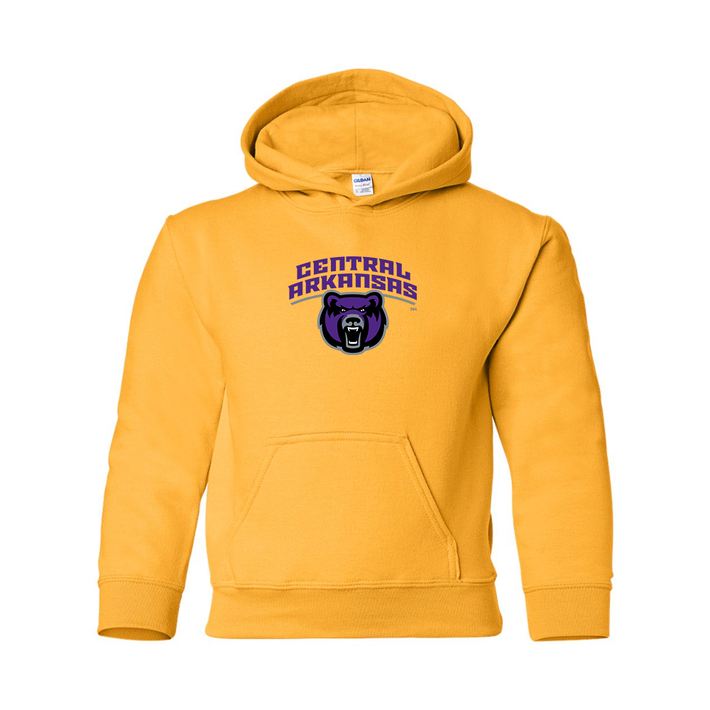 Youth Central Arkansas Bears   Gildan Heavy Blend  Hooded Sweatshirt