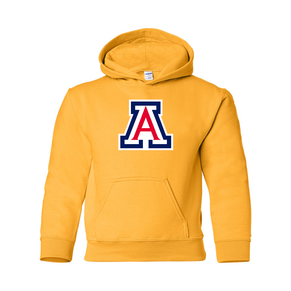 Youth  Arizona Wildcats Gildan Heavy Blend  Hooded Sweatshirt