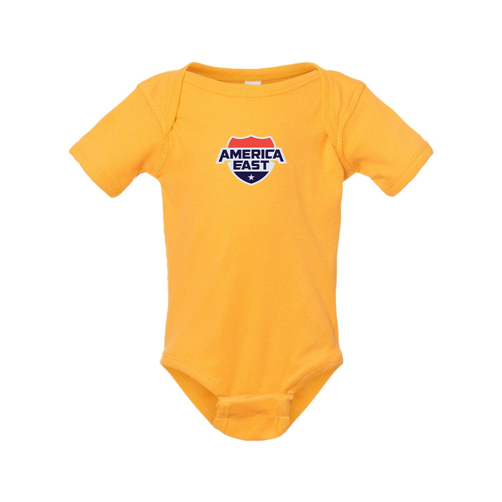America East Conference  Rabbit Skins Infant Baby Rib Bodysuit