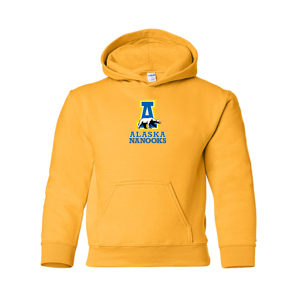 Youth Alaska Nanooks Gildan Heavy Blend  Hooded Sweatshirt