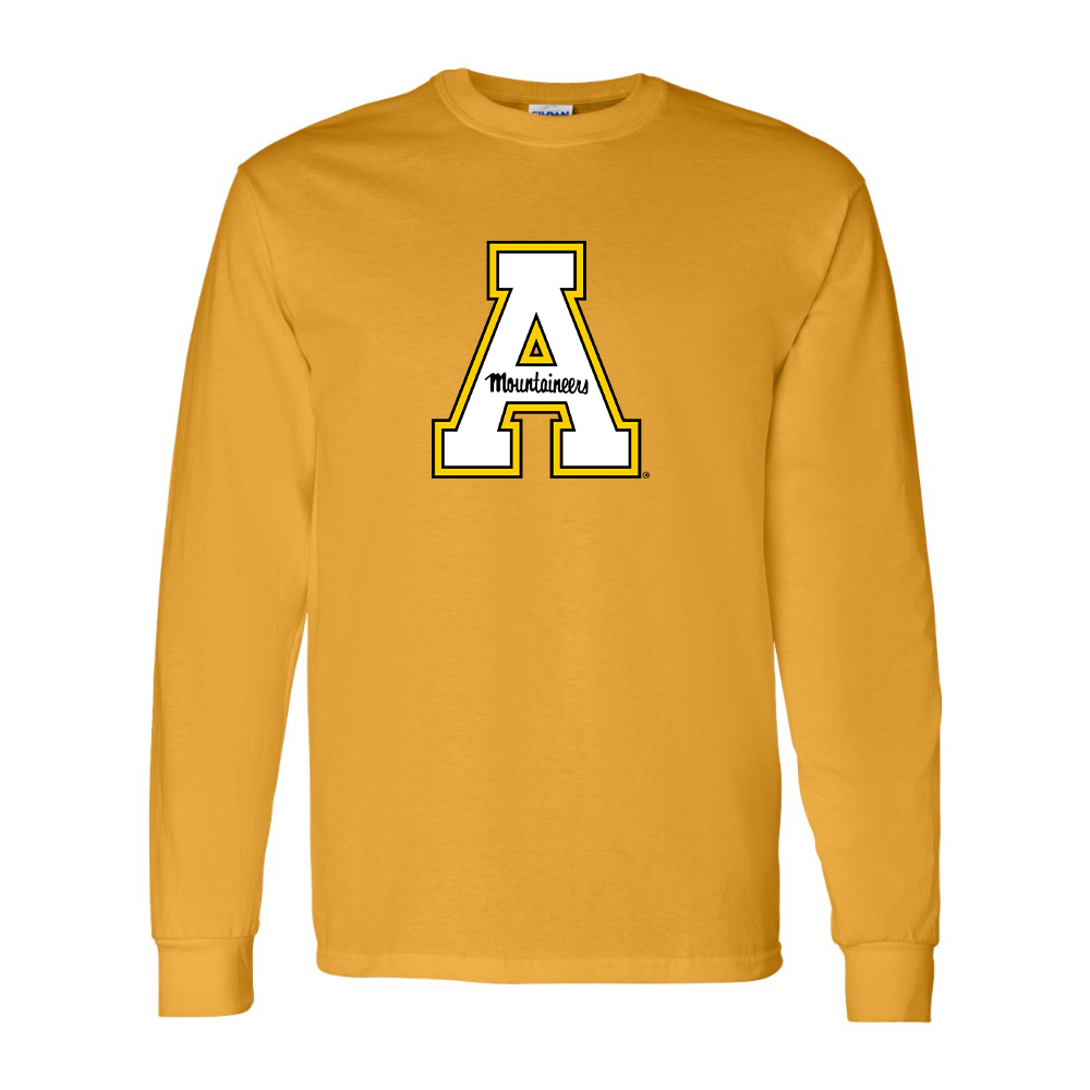 Men's  Appalachian State Mountaineers  Gildan Heavy Cotton Long Sleeve T-Shirt
