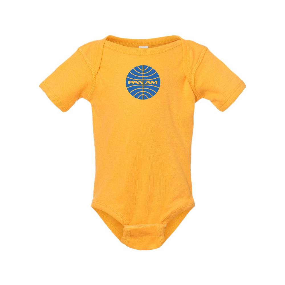 Pan Am  Rabbit Skins Infant Baby Rib Bodysuit
