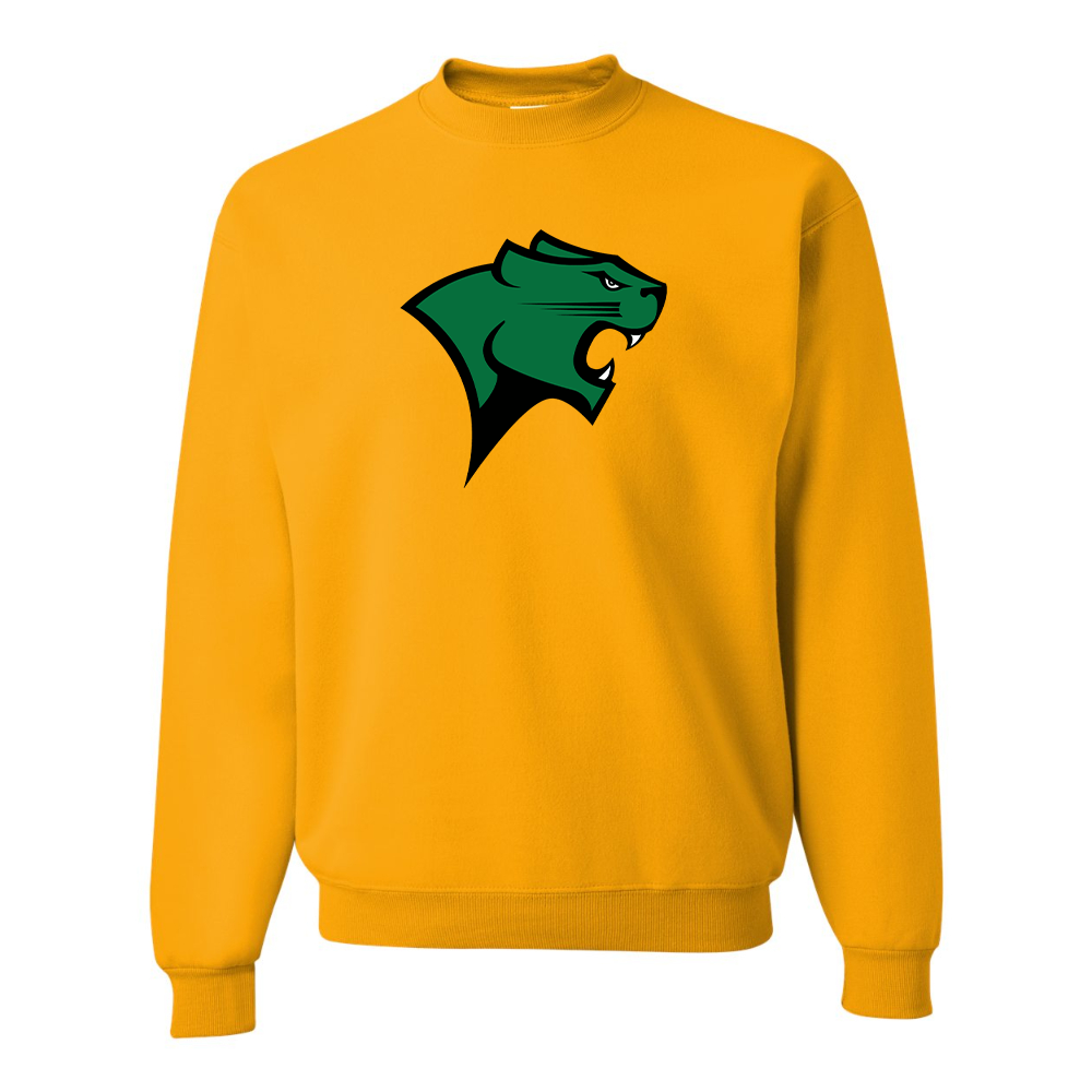 Men's Chicago State Cougars  JERZEES NuBlend Crewneck Sweatshirt