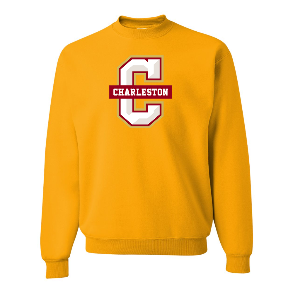 Men's Charleston Cougars JERZEES NuBlend Crewneck Sweatshirt