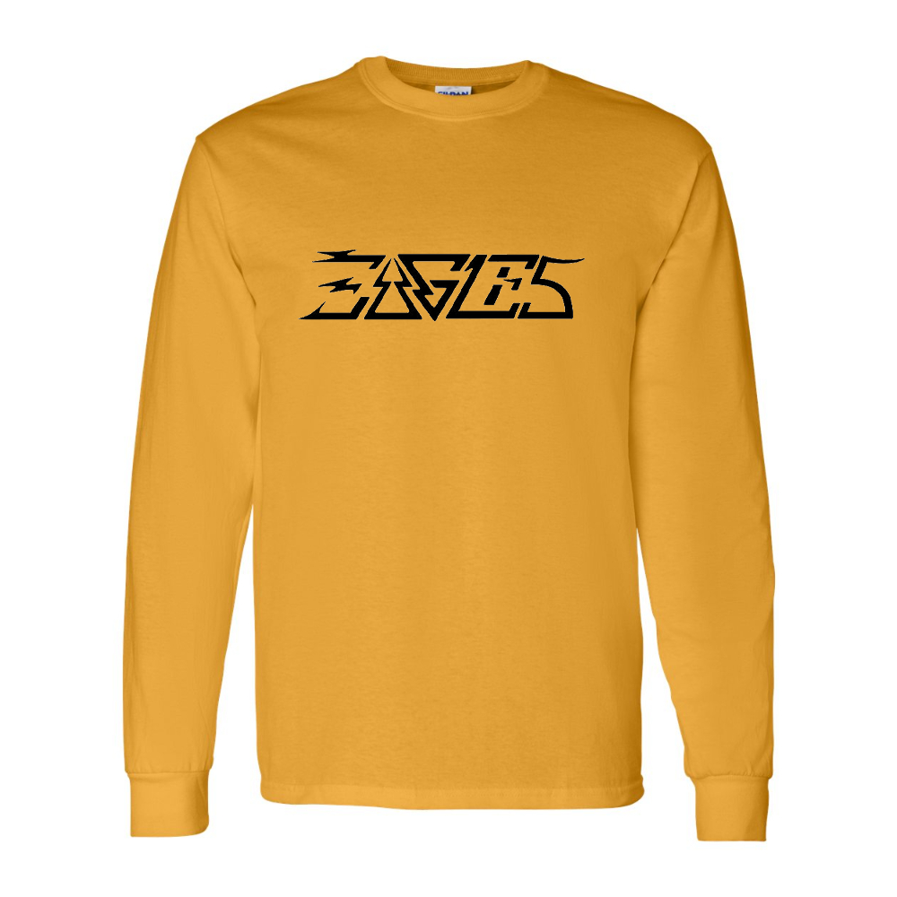 Men's Eagles Gildan Heavy Cotton Long Sleeve T-Shirt