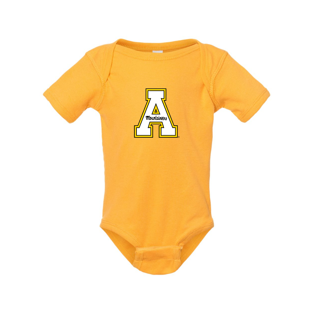 Appalachian State Mountaineers  Rabbit Skins Infant Baby Rib Bodysuit