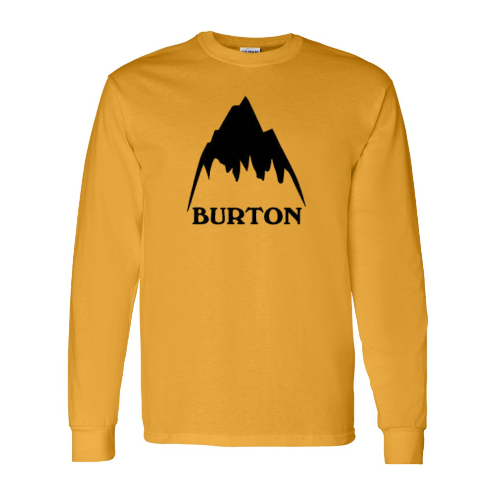 Men's  Burton Mountain  Gildan Heavy Cotton Long Sleeve T-Shirt