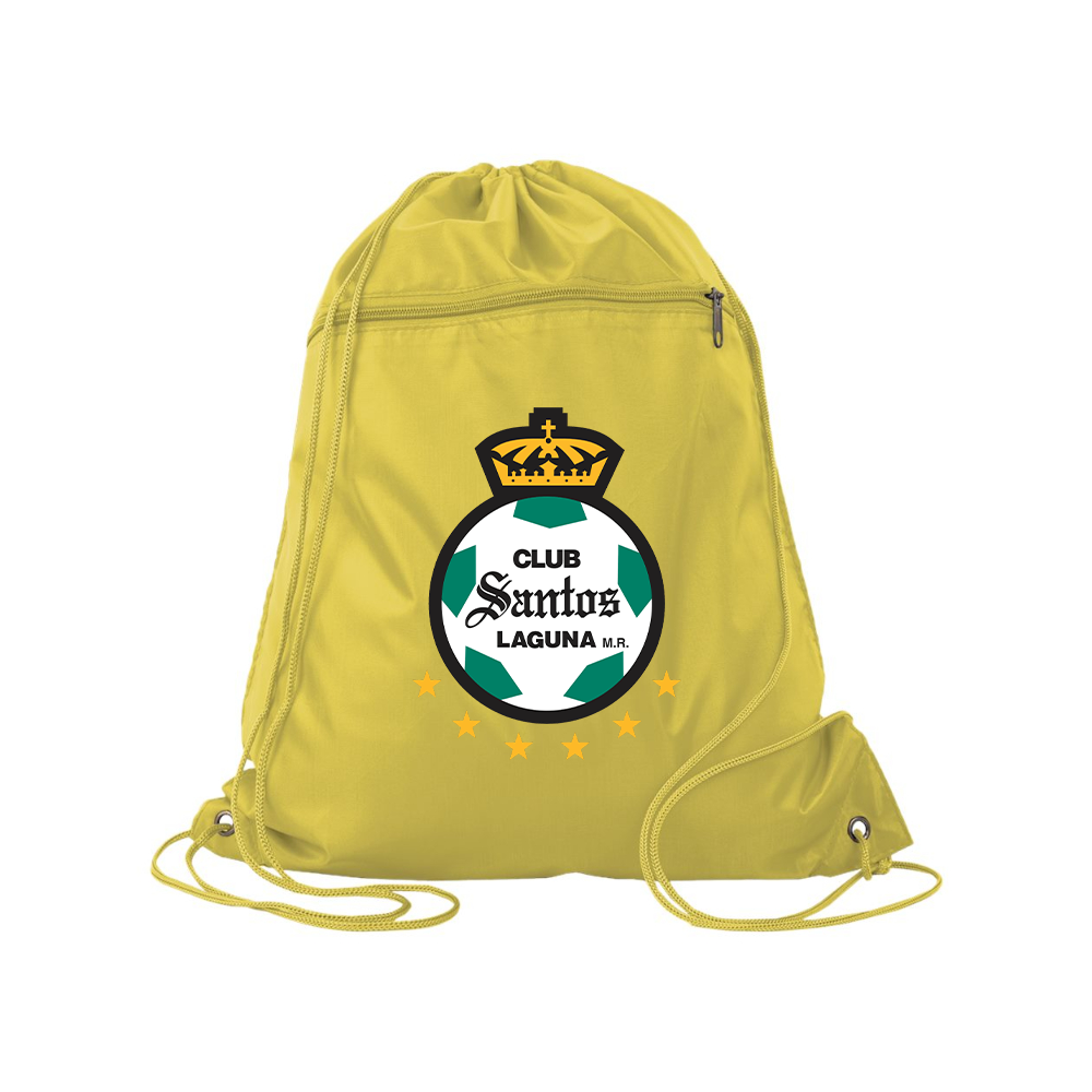 Santos Laguna Soccer Q-Tees - Polyester Cinchpack