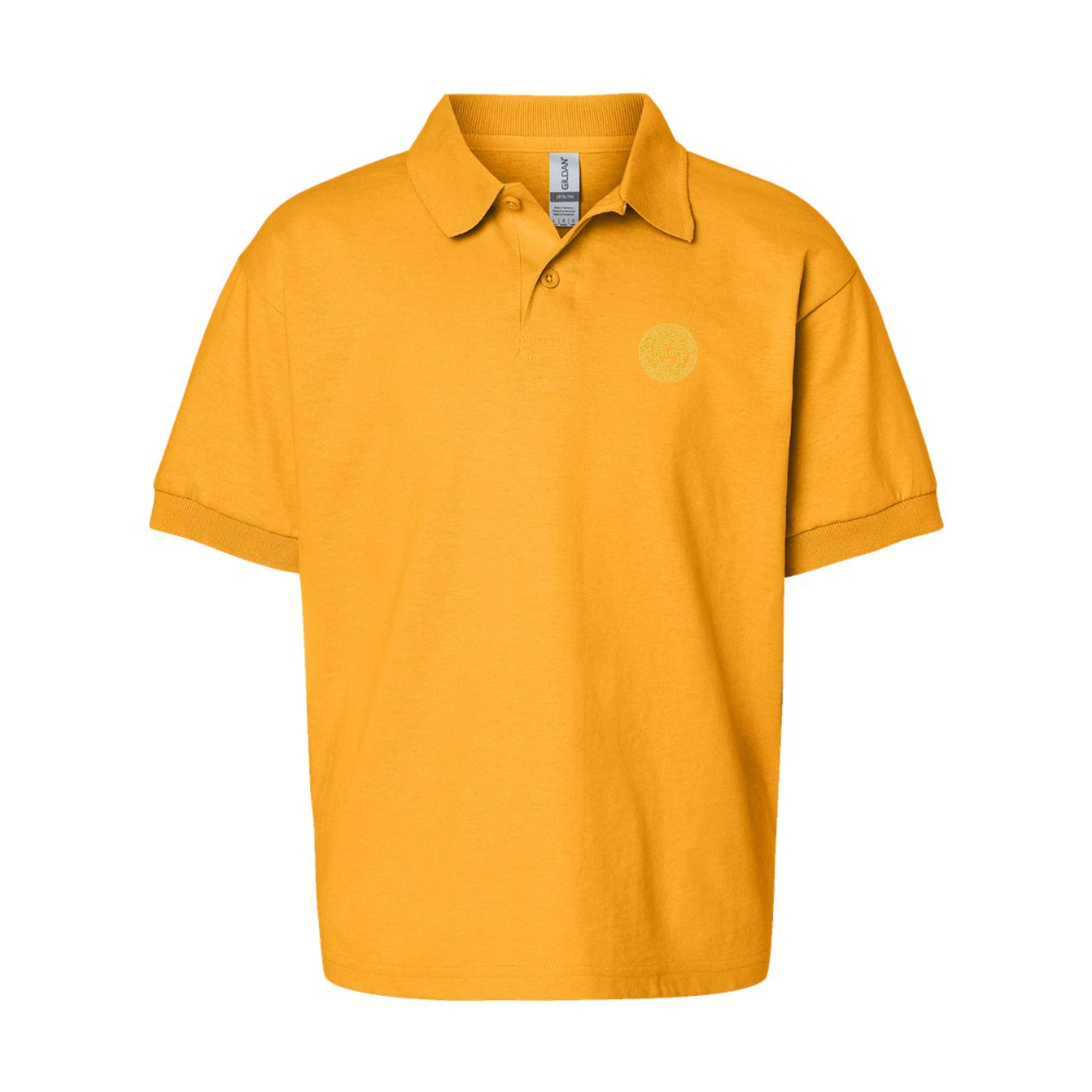 Youth  Versace Thumbnail Gildan Dry Blend Jersey Polo