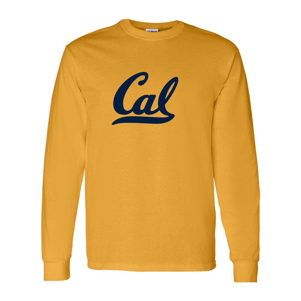 Men's California Golden Bears  Gildan Heavy Cotton Long Sleeve T-Shirt