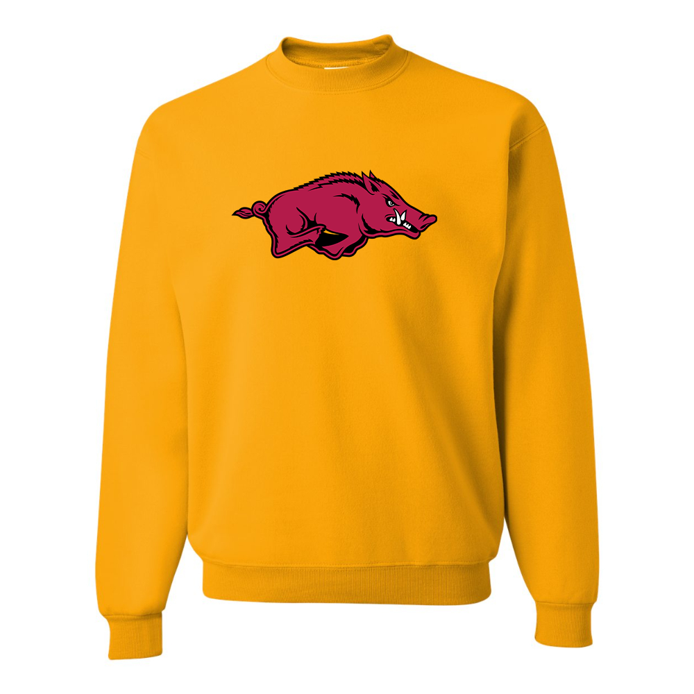 Men's Arkansas Razorbacks JERZEES NuBlend Crewneck Sweatshirt