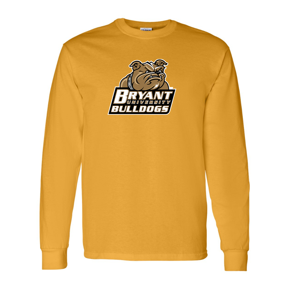 Men's  Bryant Bulldogs  Gildan Heavy Cotton Long Sleeve T-Shirt