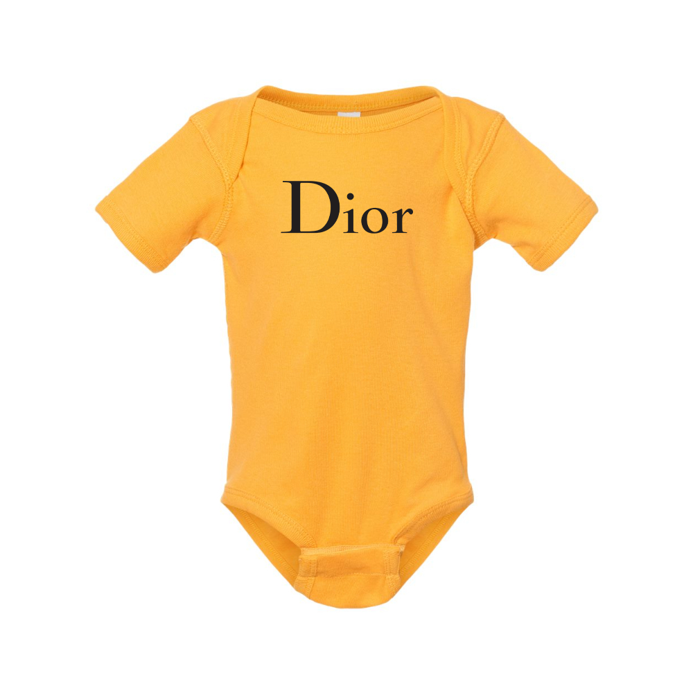 Dior Rabbit Skins Infant Baby Rib Bodysuit