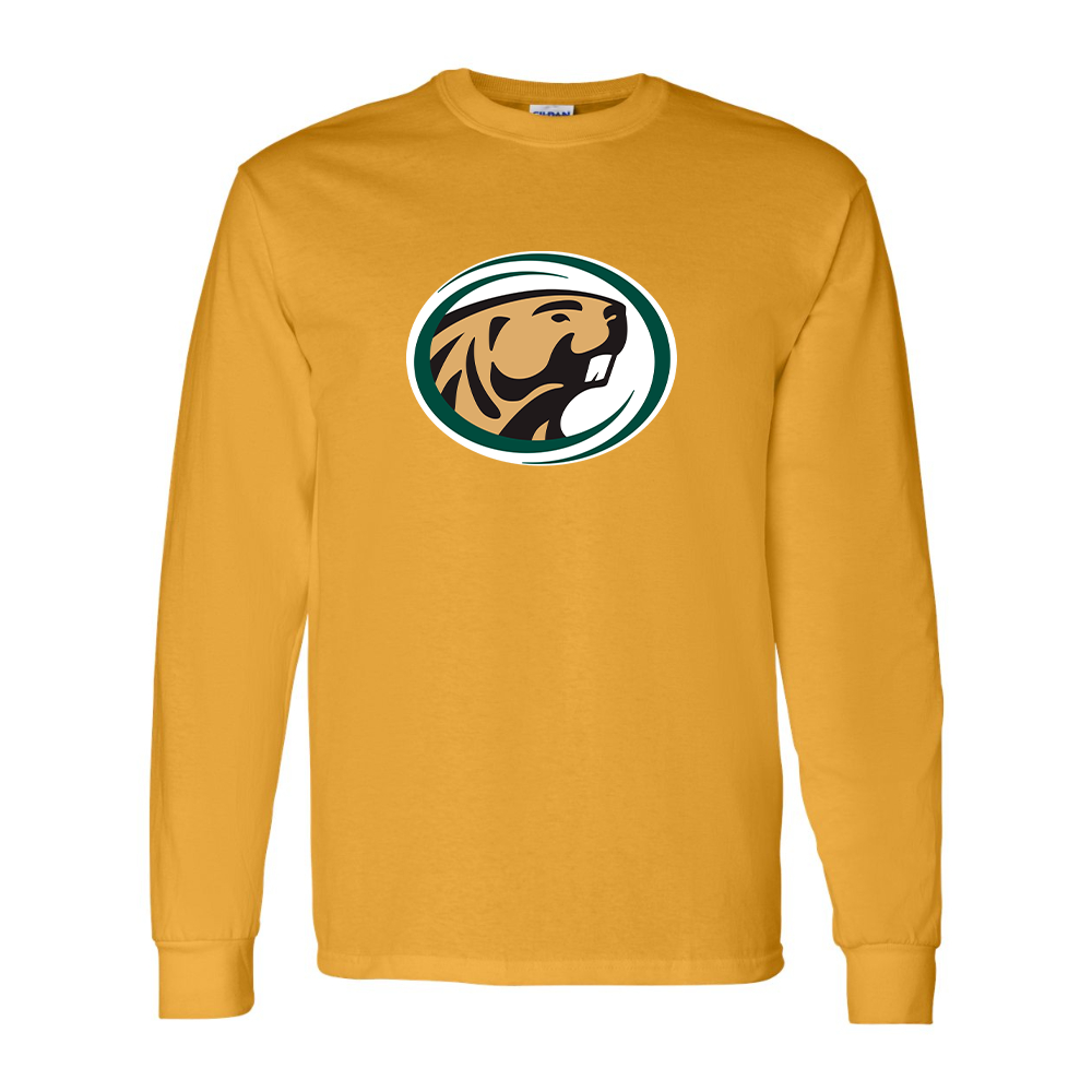 Men's  Bemidji State Beavers Gildan Heavy Cotton Long Sleeve T-Shirt