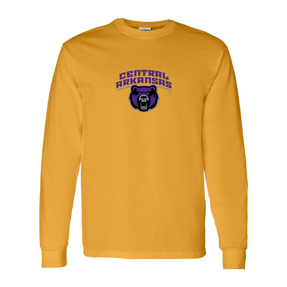 Men's Central Arkansas Bears  Gildan Heavy Cotton Long Sleeve T-Shirt