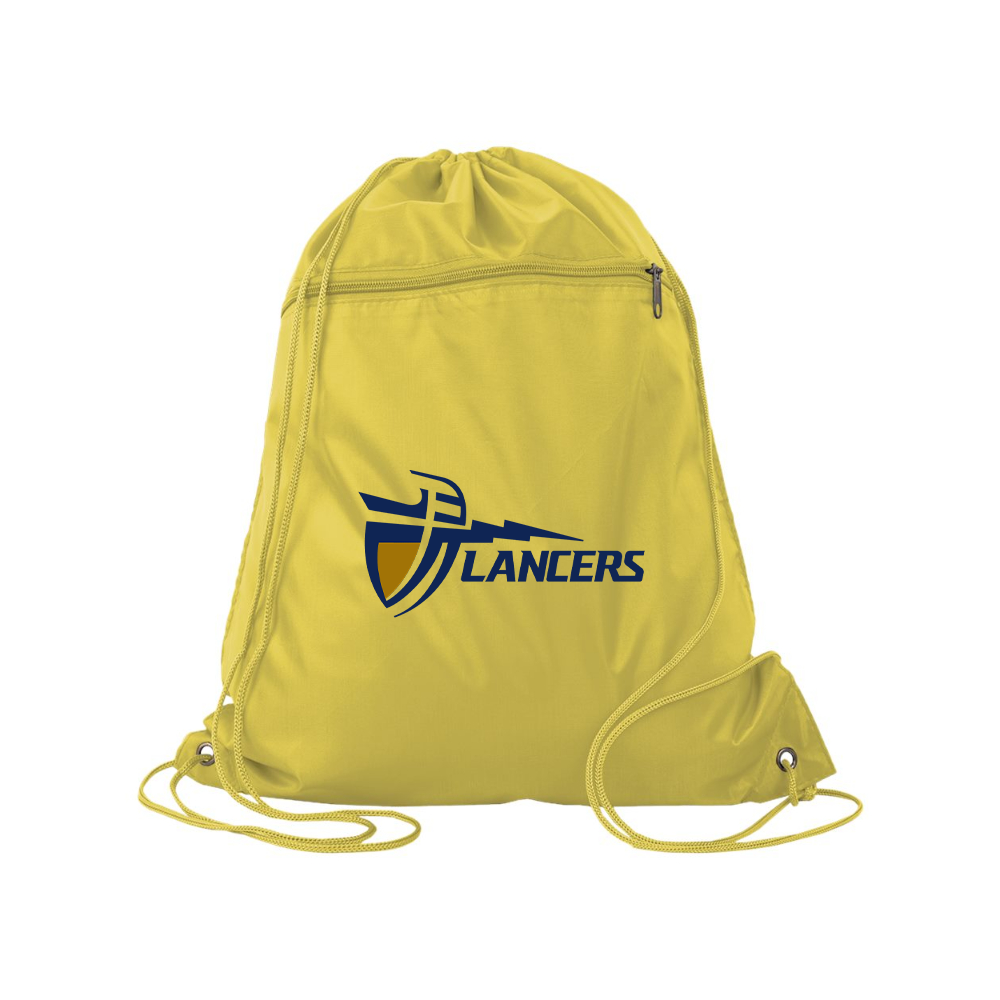 California Baptist Lancers Q-Tees - Polyester Cinchpack