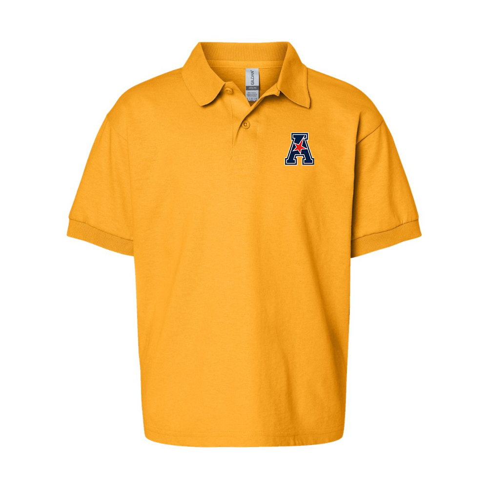 Youth    American Athletic Conference  Gildan Dry Blend Jersey Polo