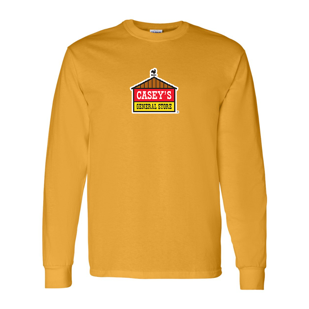 Men's Casey's General Store  Gildan Heavy Cotton Long Sleeve T-Shirt
