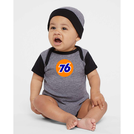 76 Gas Station  Rabbit Skins Infant Baby Rib Bodysuit