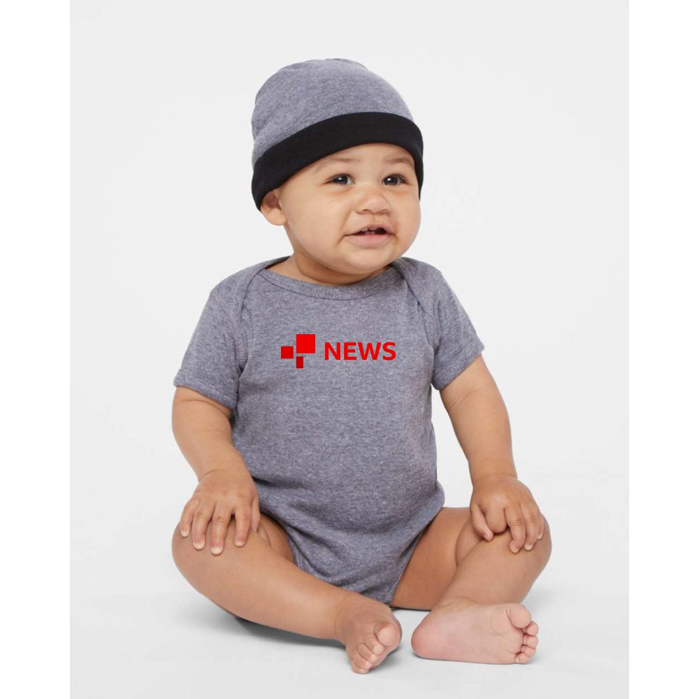 BBC News Rabbit Skins Infant Baby Rib Bodysuit
