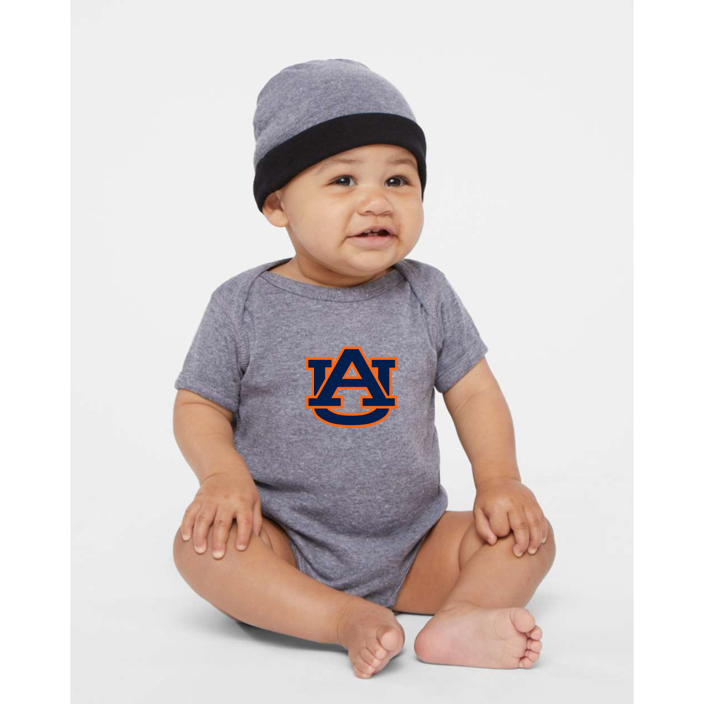 Auburn Tigers Rabbit Skins Infant Baby Rib Bodysuit