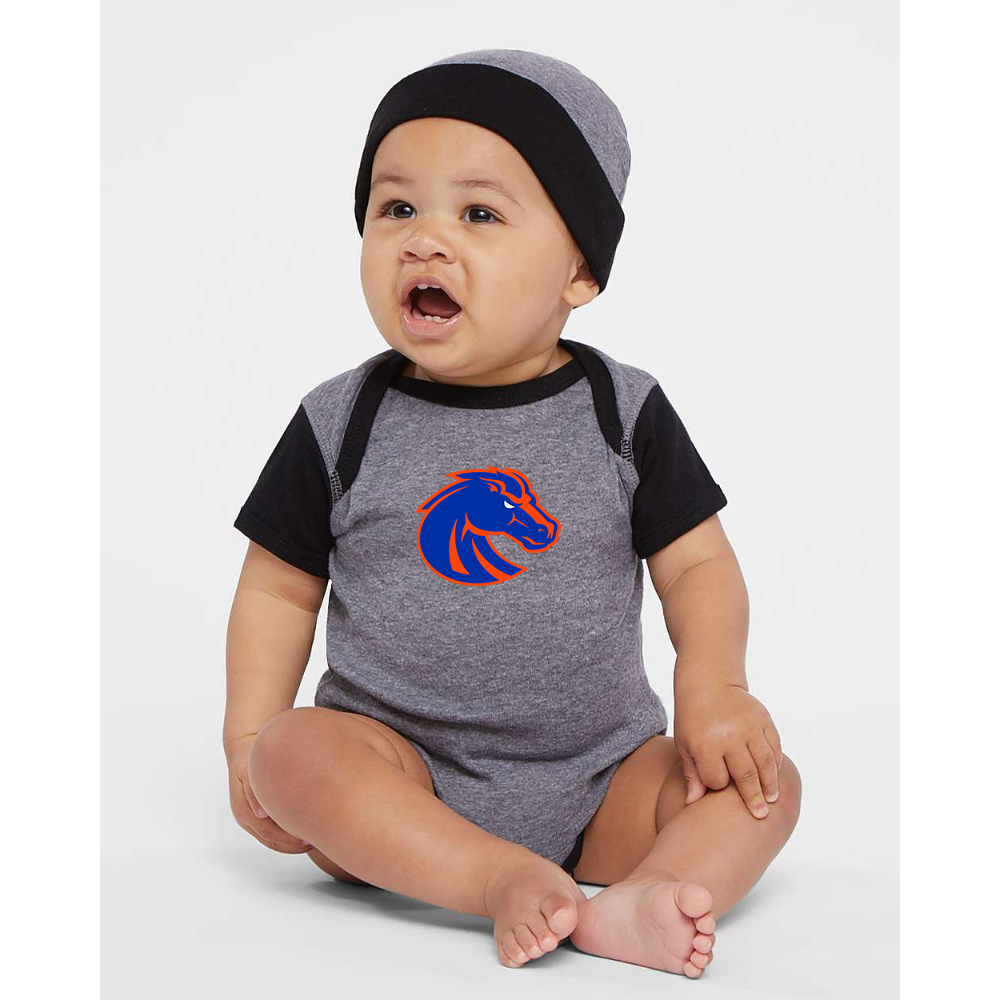 Boise State Broncos  Rabbit Skins Infant Baby Rib Bodysuit