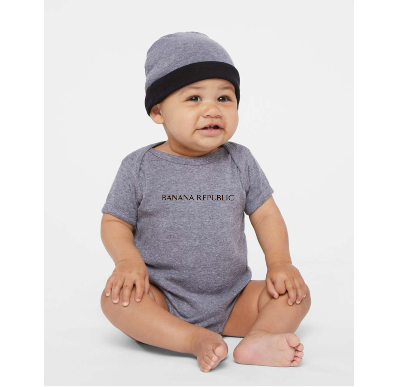 Banana Republic Rabbit Skins Infant Baby Rib Bodysuit