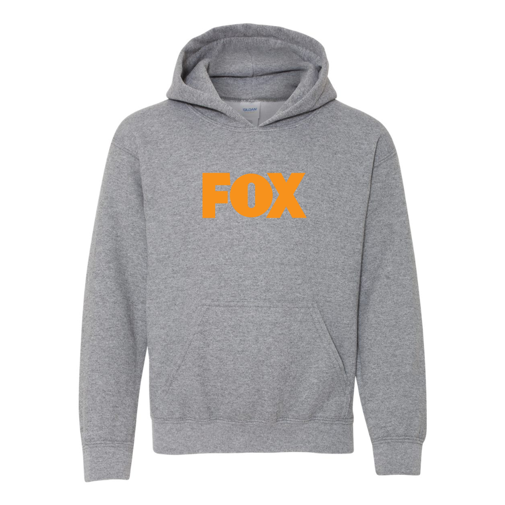 Youth  Fox Gildan Heavy Blend  Hooded Sweatshirt