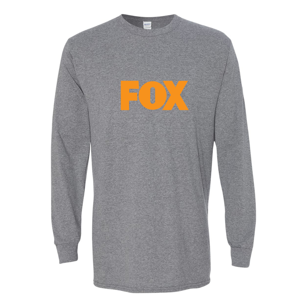 Men's  Fox  Gildan Heavy Cotton Long Sleeve T-Shirt