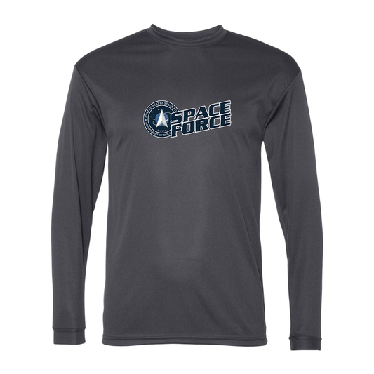 Men's  Space Force  Performance Long Sleeve T-Shirt