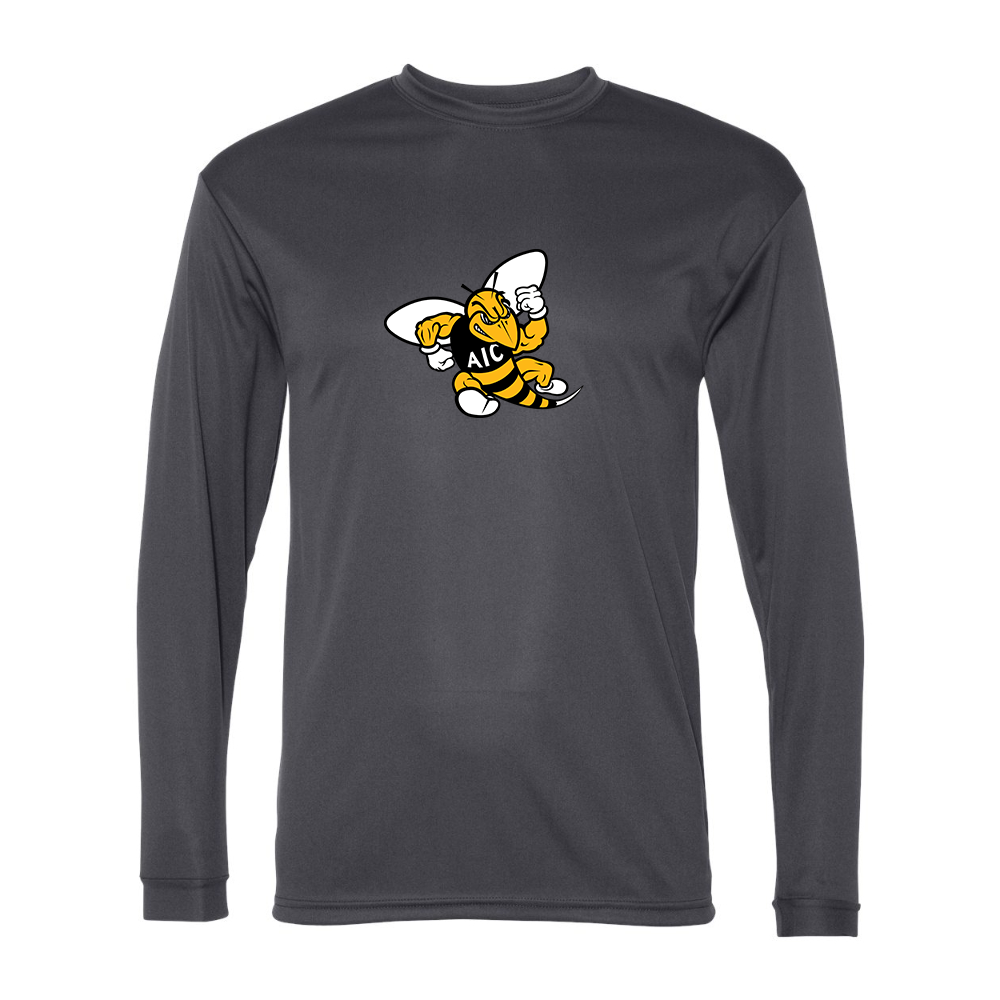 Men's AIC Yellow Jackets  Performance Long Sleeve T-Shirt