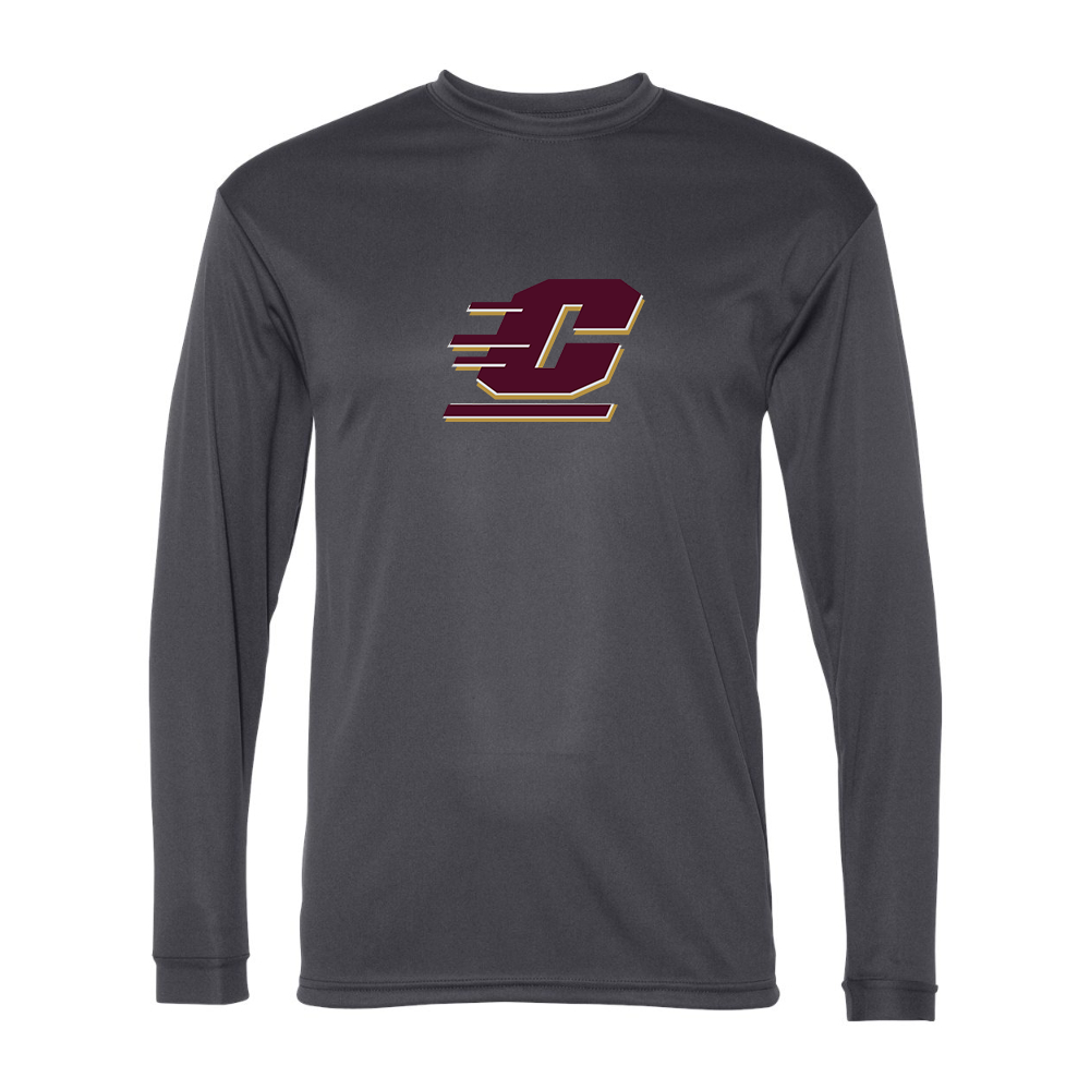 Men's Central Michigan Chippewas  Performance Long Sleeve T-Shirt