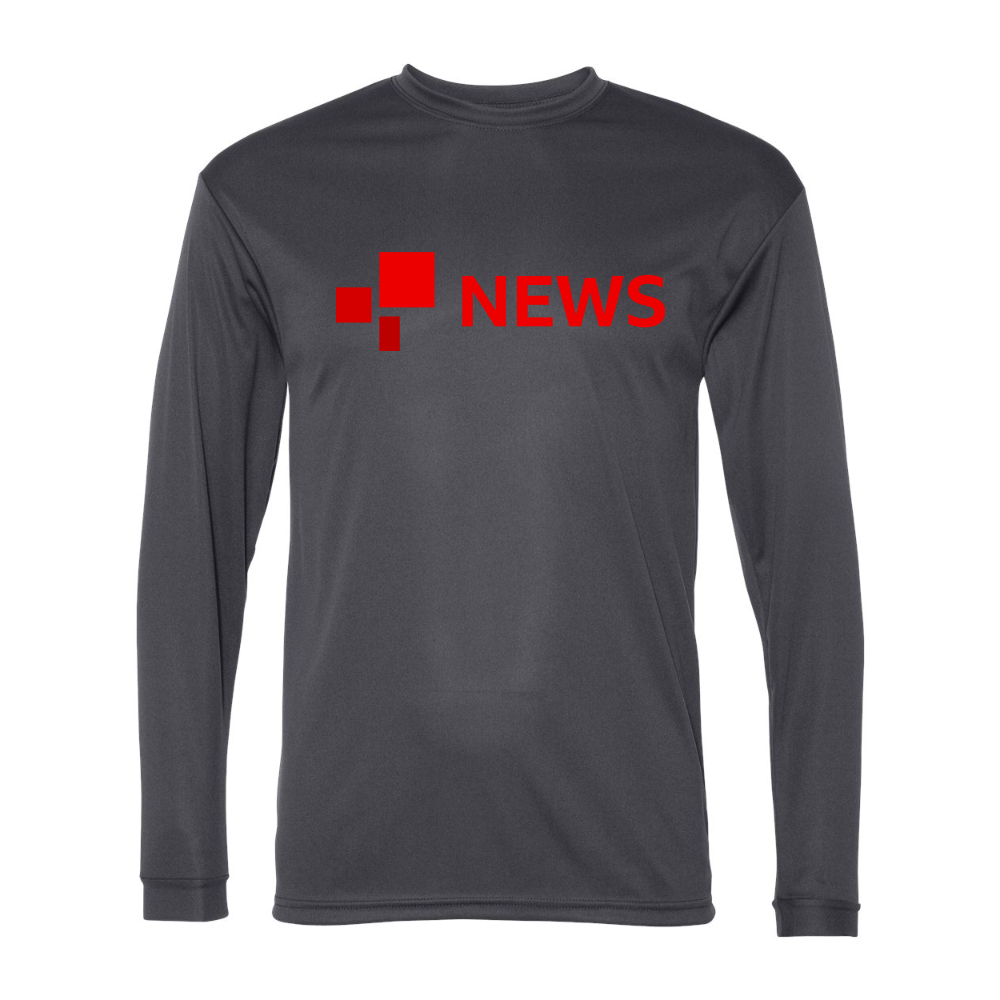 Men's  BBC News  Performance Long Sleeve T-Shirt
