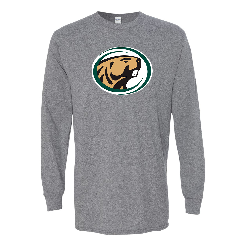 Men's  Bemidji State Beavers Gildan Heavy Cotton Long Sleeve T-Shirt