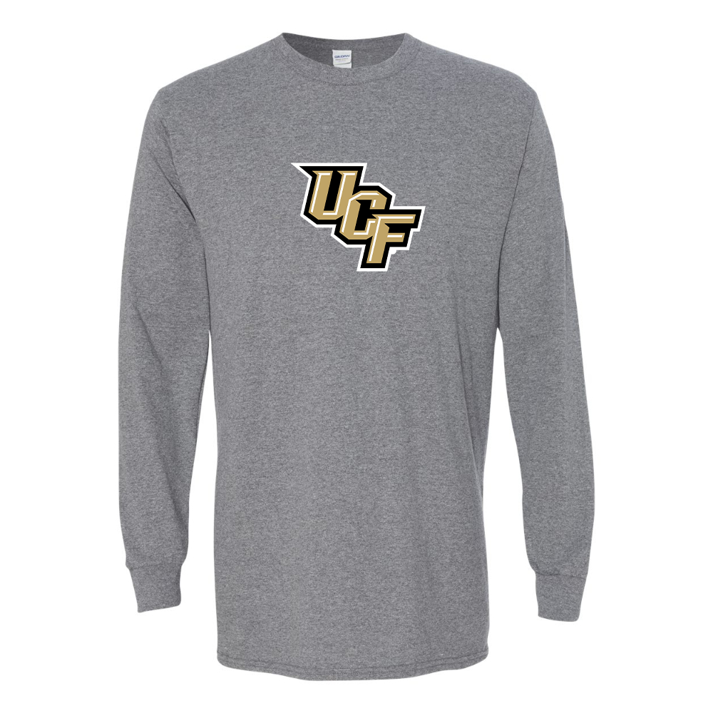 Men's Central Florida Knights   Gildan Heavy Cotton Long Sleeve T-Shirt