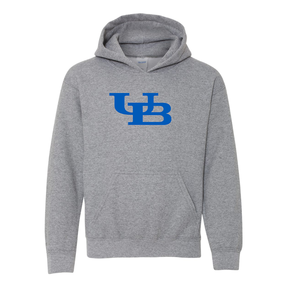 Youth  Buffalo Bulls   Gildan Heavy Blend  Hooded Sweatshirt