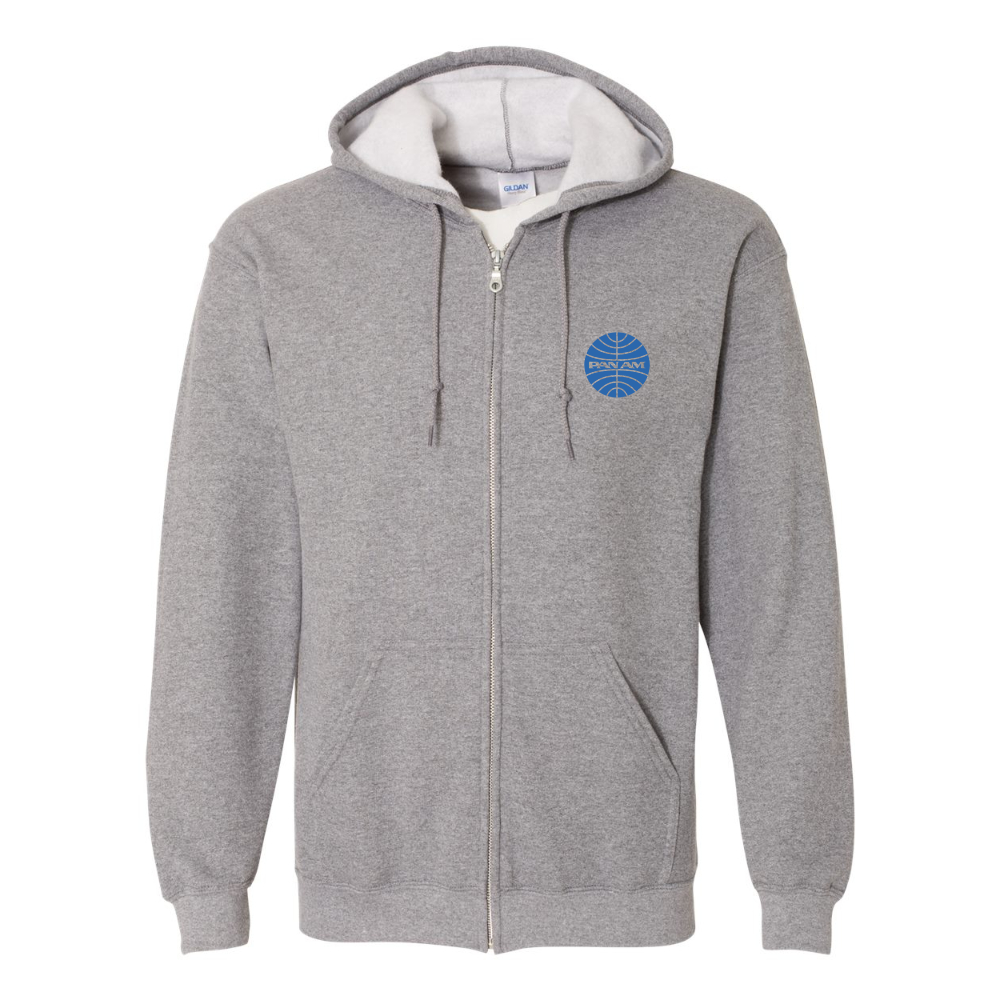 Men's Pan Am   Gildan  Heavy Blend Full Zip Hooded Sweatshirt