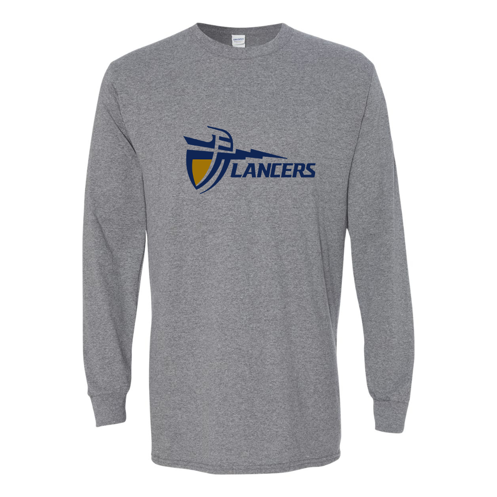 Men's  California Baptist Lancers Gildan Heavy Cotton Long Sleeve T-Shirt