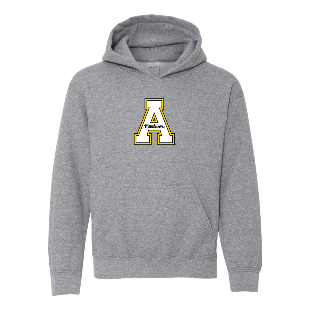 Youth  Appalachian State Mountaineers Gildan Heavy Blend  Hooded Sweatshirt