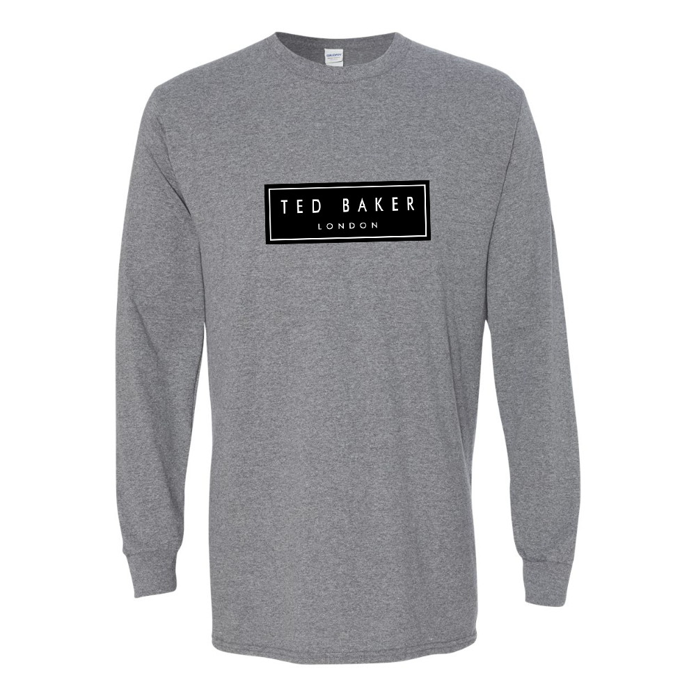 Men's  Ted Baker  Gildan Heavy Cotton Long Sleeve T-Shirt