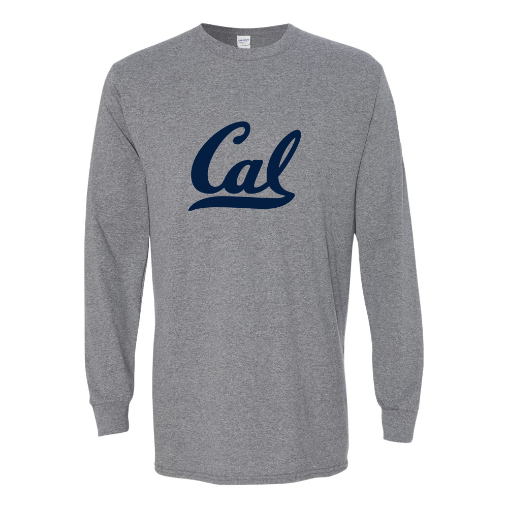 Men's California Golden Bears  Gildan Heavy Cotton Long Sleeve T-Shirt