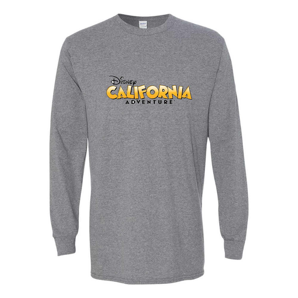 Men's Disney California Adventure Gildan Heavy Cotton Long Sleeve T-Shirt