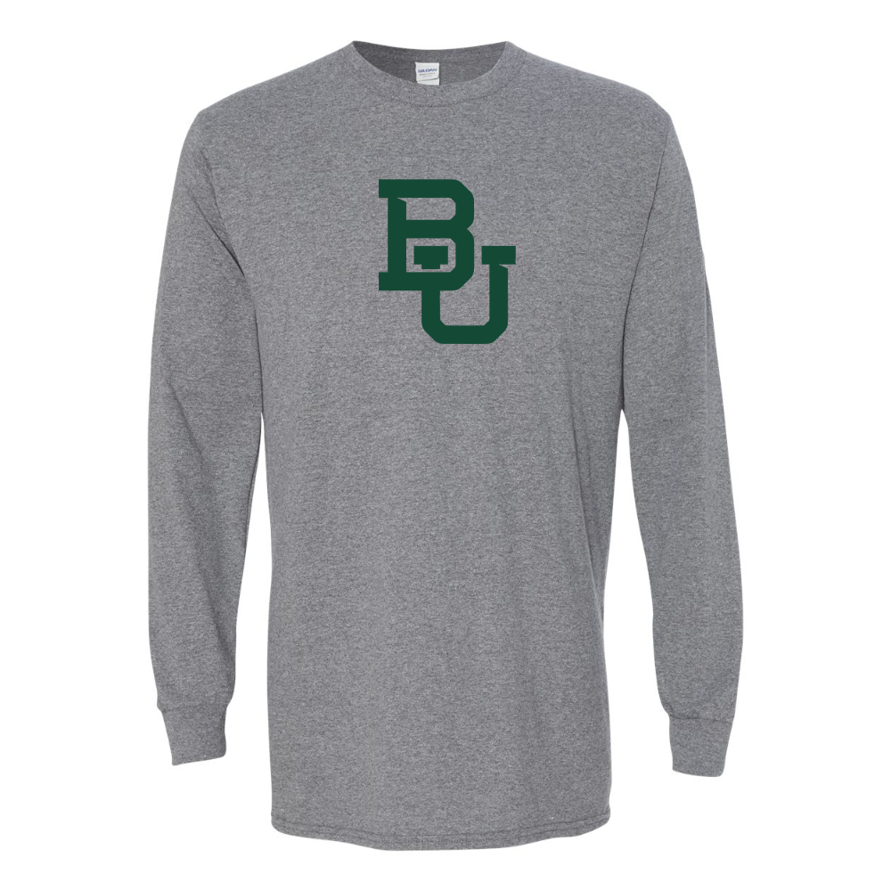 Men's  Baylor Bears Gildan Heavy Cotton Long Sleeve T-Shirt