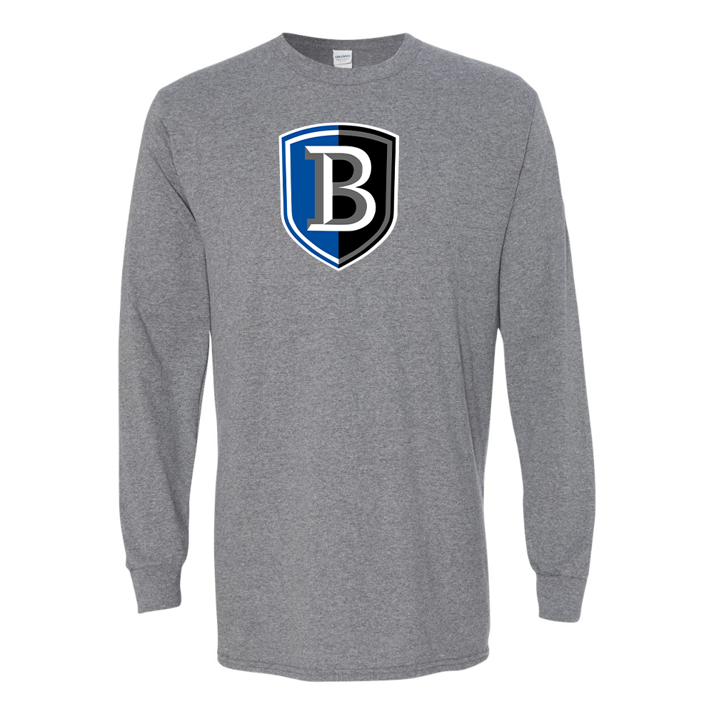 Men's   Bentley Falcons  Gildan Heavy Cotton Long Sleeve T-Shirt