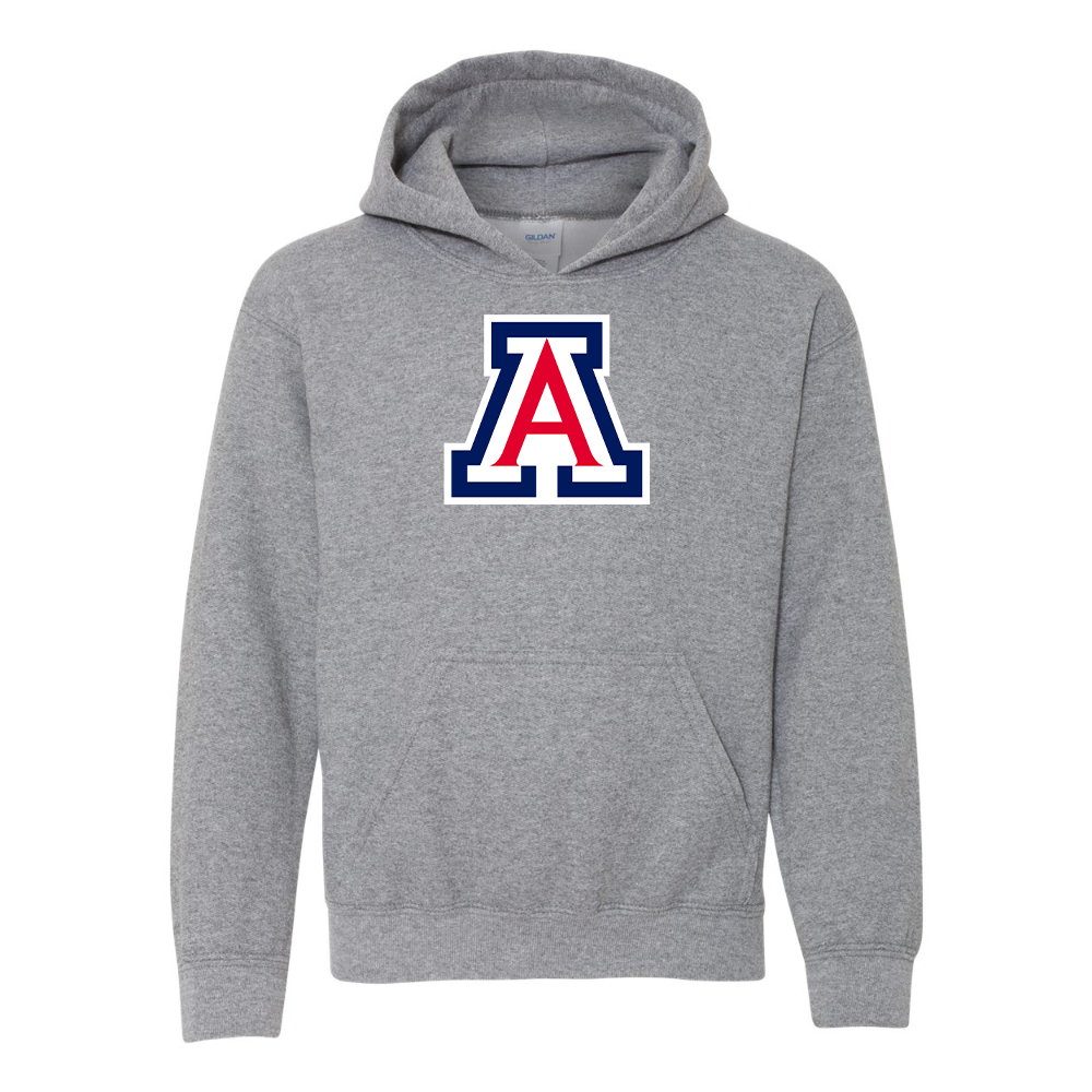 Youth  Arizona Wildcats Gildan Heavy Blend  Hooded Sweatshirt