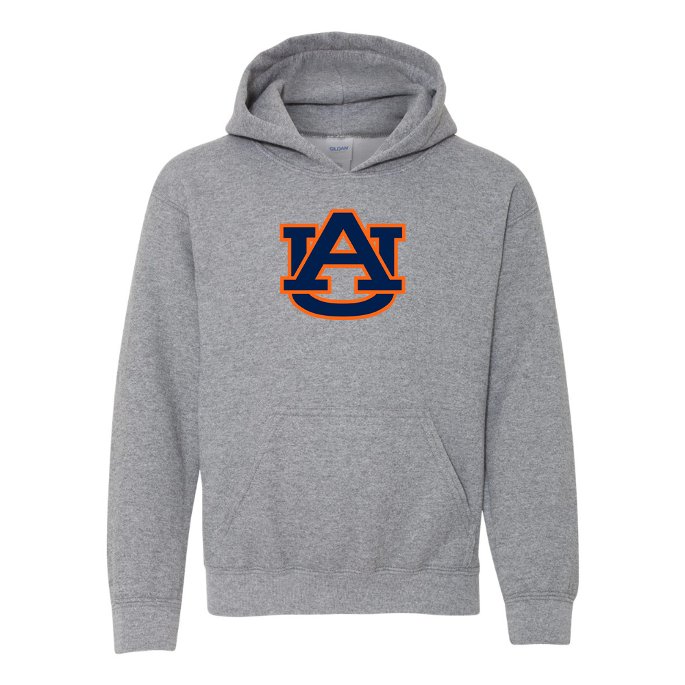 Youth   Auburn Tigers Gildan Heavy Blend  Hooded Sweatshirt