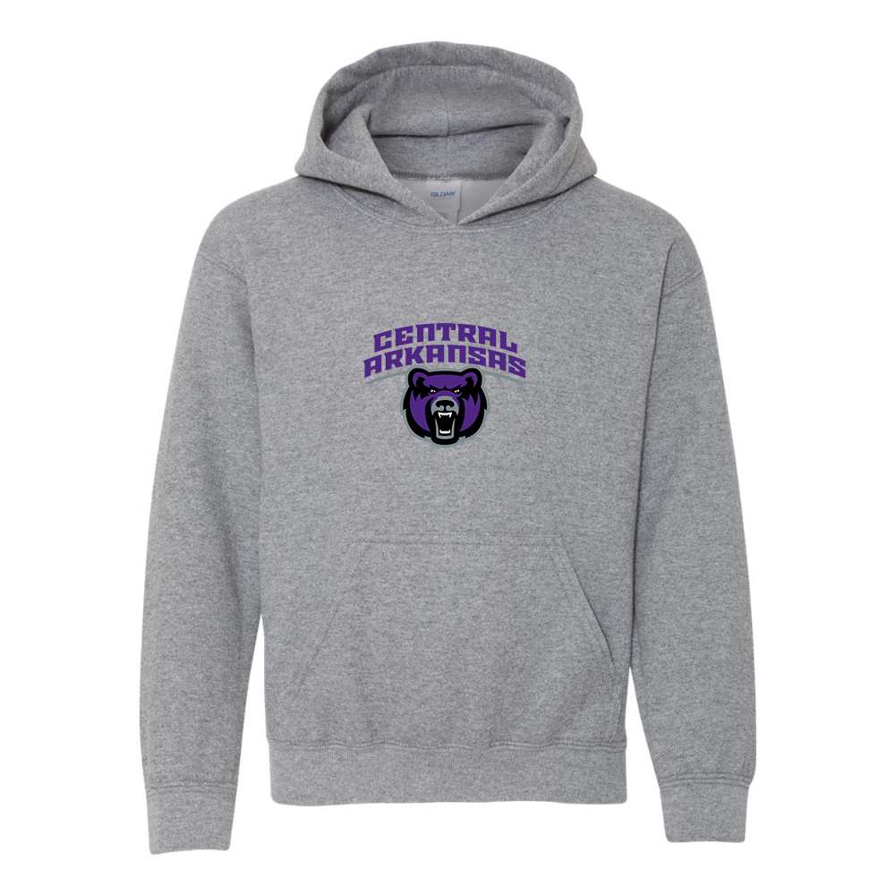 Youth Central Arkansas Bears   Gildan Heavy Blend  Hooded Sweatshirt